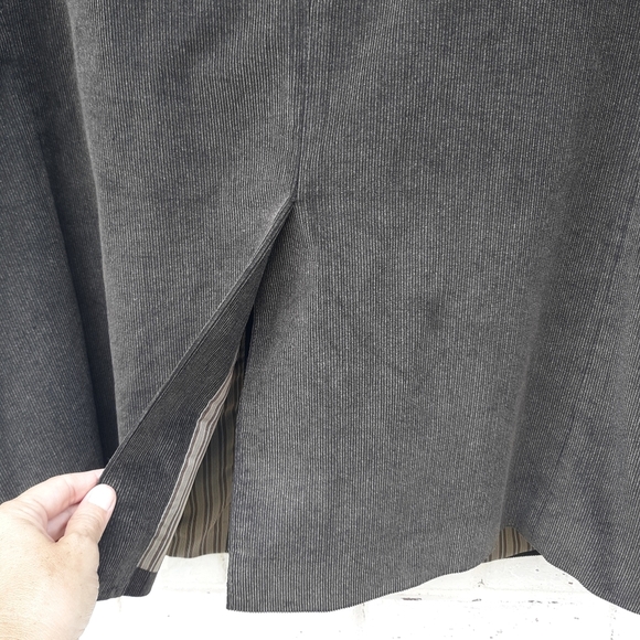 Chaps Corduroy Sport Coat Brown Elbow Patch - Picture 4 of 7